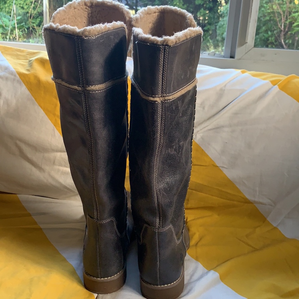 Timberland Calf High Leather Boots - Picture 3 of 9